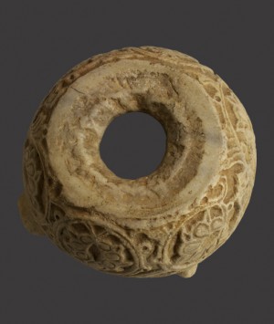 Mediterranean Byzantine Empire Marble Basin or Mortar