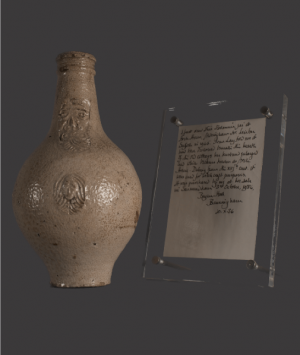 Stoneware ‘Witch-Bottle’